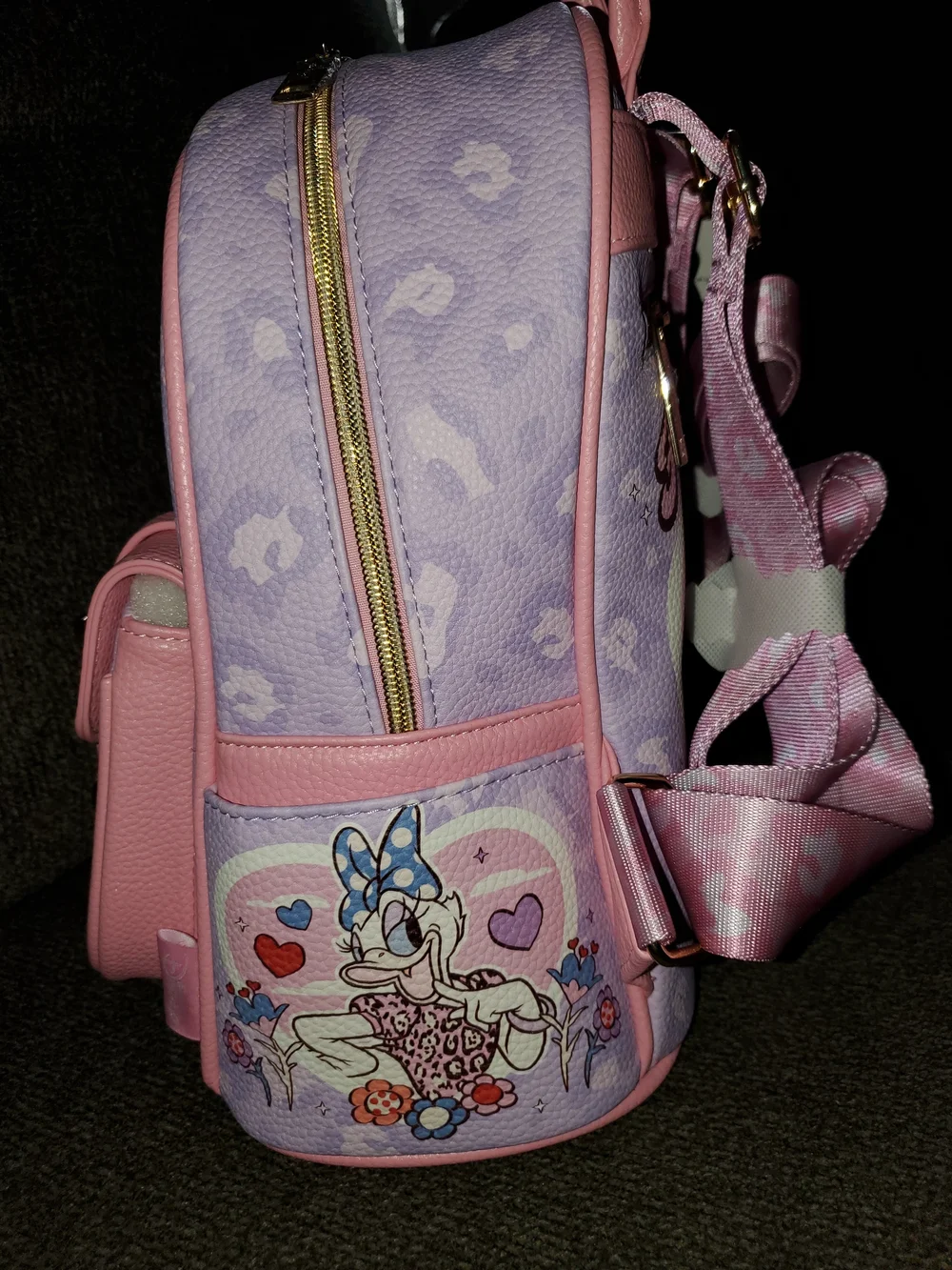 Wondapop Disney Pink and Lavender Minnie & Daisy Mini Backpack